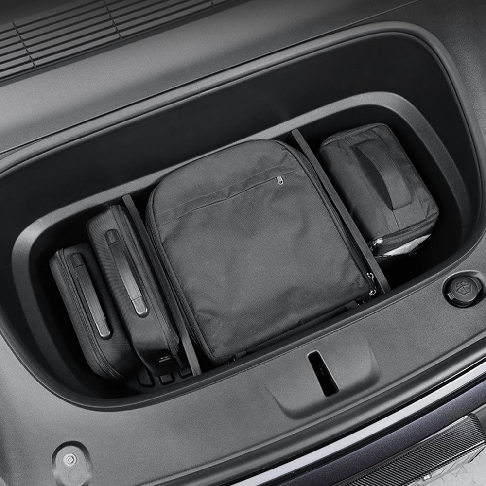 Tesla Model Y Juniper Front Trunk Organizer (2026+) – Custom-Fit Waterproof Storage Solution with Multi-Compartment Design