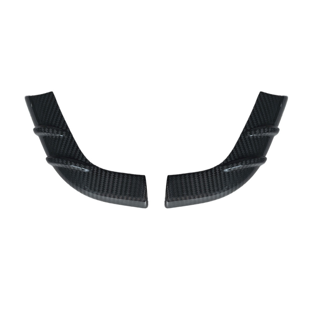 Tesla Model Y Carbon Fiber Mirror Lower Covers – matte finish