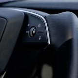 Bundle: Model 3 Highland Yoke Style Steering Wheel & Screen Swivel Mount Set