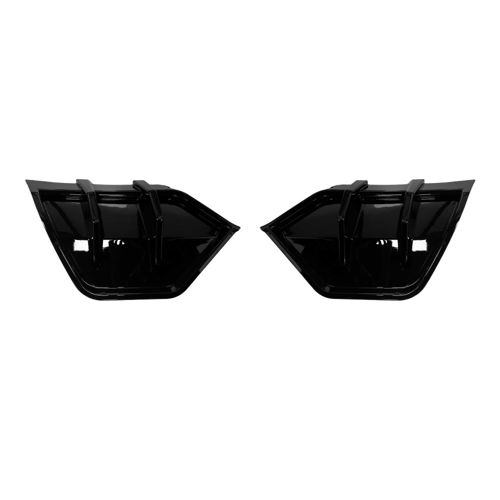 Tesla Model Y Juniper ABS Split Rear Diffuser - Glossy black