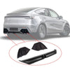 Rear Diffuser Upgrade 3PCS Aerodynamic Body Kit, No-Drill Install, OEM Fit Finish for Model Y Juniper