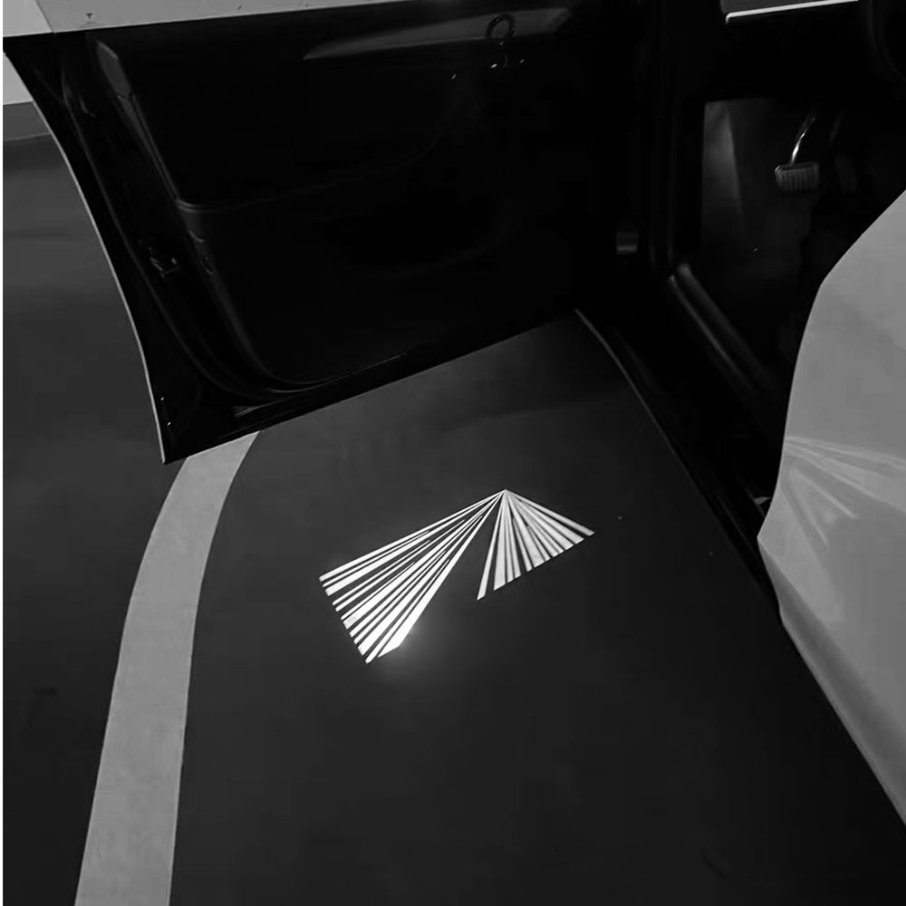 Tesla Projector Puddle Lights – OEM-Style Custom Logo Door Lights for Model 3 (2021+), Model 3 Highland, Model Y (2020+), Model S/X (2016+) – Easy Install Accessories
