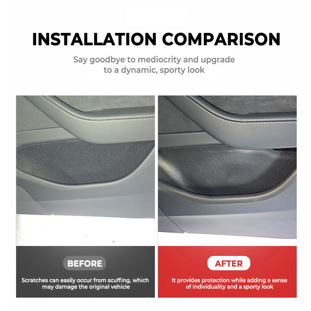 Tesla Side Door Storages Organizer Tray for 2024+ Model 3 Highland & 2025+ Model Y Juniper