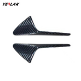 Real Carbon Fiber Side Camera Cover For Tesla Model 3/Y-Motor Vehicle Frame & Body Parts-Teego