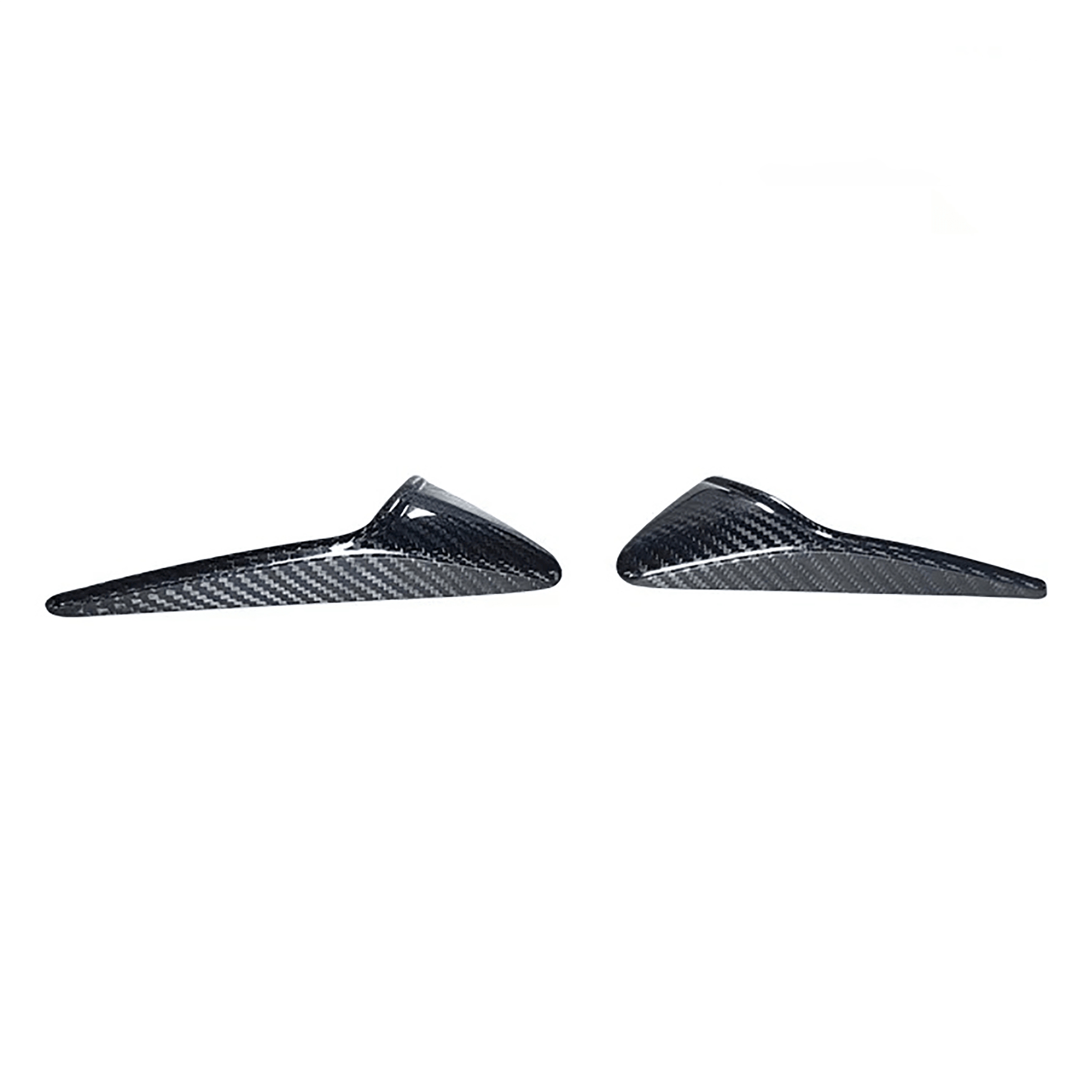 Real Carbon Fiber Side Camera Cover For Tesla Model 3/Y-Motor Vehicle Frame & Body Parts-Teego