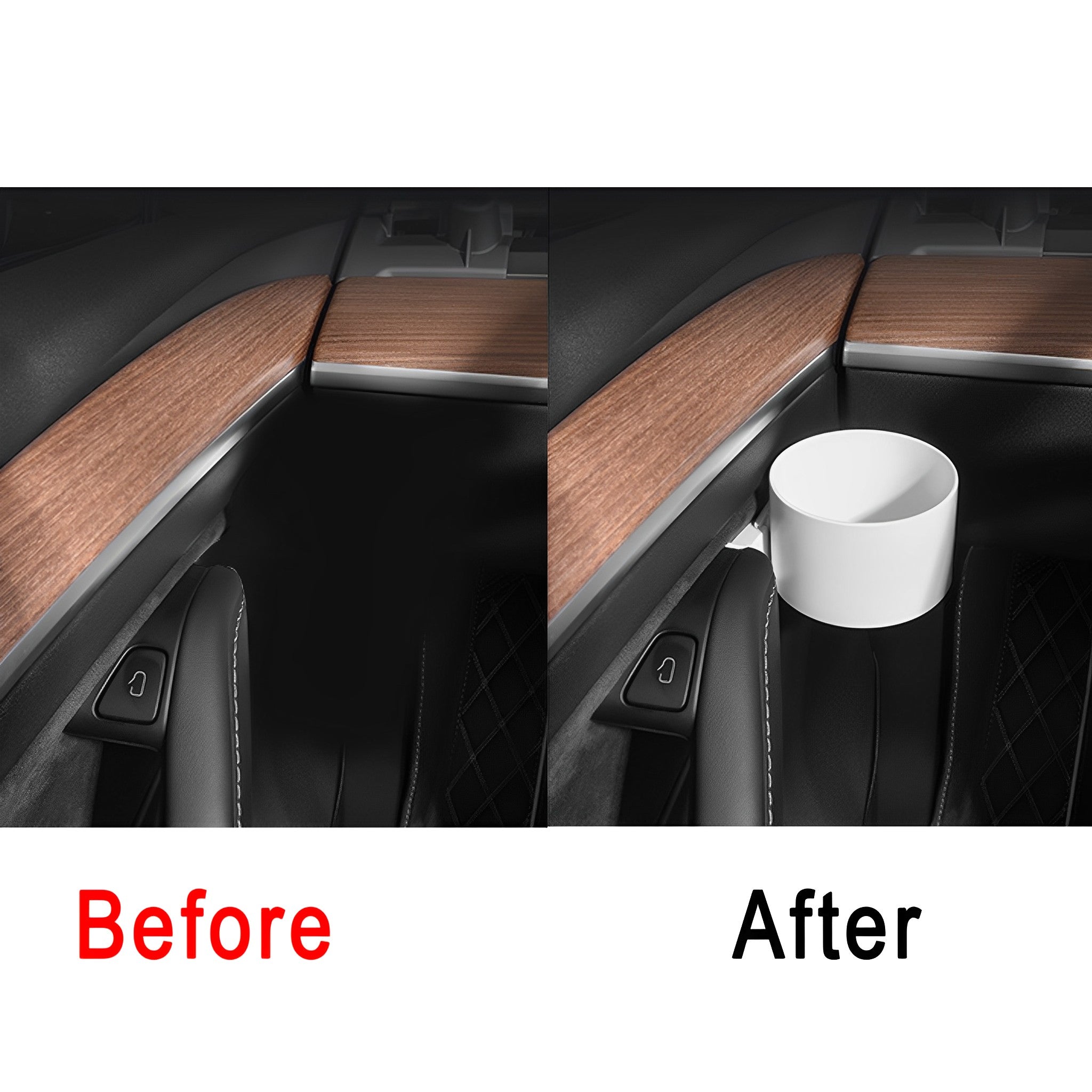 Door Cup Holder For Tesla Model 3 & Y by Teego