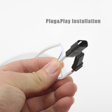 Front trunk PLUG/PLAY Led Strips for Tesla 2024+ Model 3 Highland| Easy install