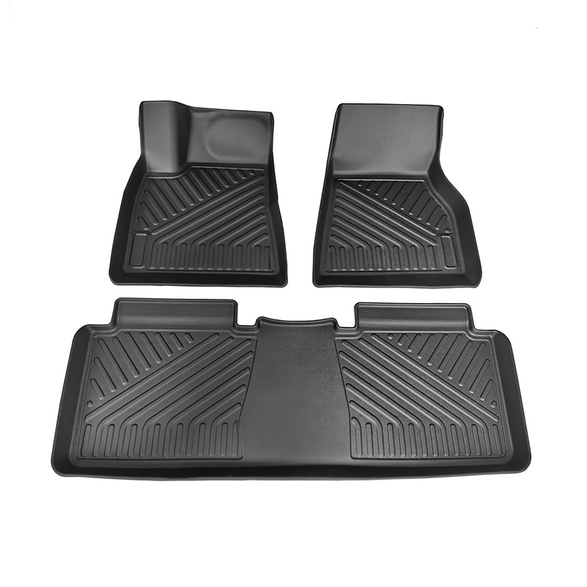 Interior Floor Mats for Tesla Model S Plaid Long Range-Motor Vehicle Carpet & Upholstery-Teego