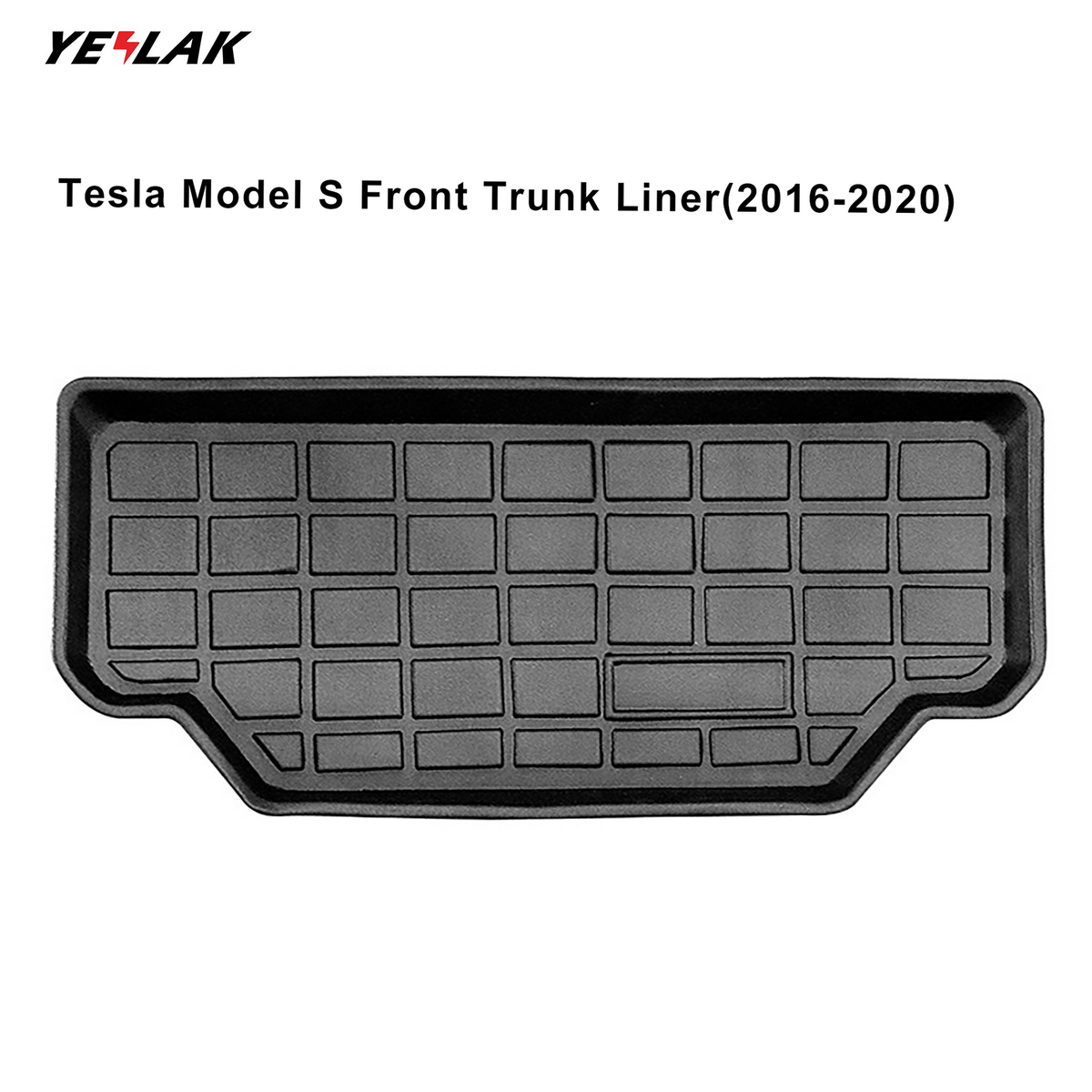 Front Rear Trunk Cargo Mat For Tesla Model S 2016-2020-Motor Vehicle Carpet & Upholstery-Teego