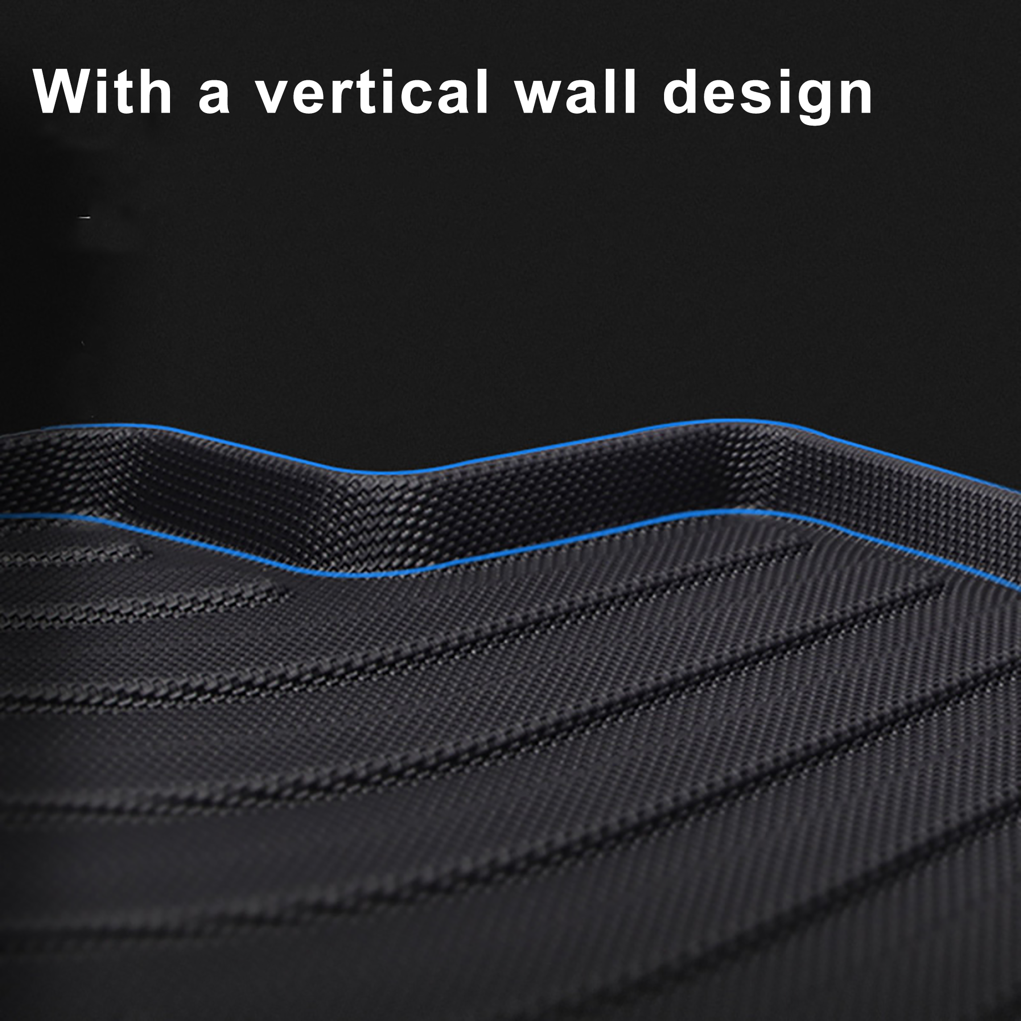 Front Rear Trunk Well Mats For Tesla Model S 2021-2023-Motor Vehicle Carpet & Upholstery-Teego