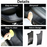 Back Door Sill Covers For Tesla Model Y & 3-Motor Vehicle Interior Fittings-Teego
