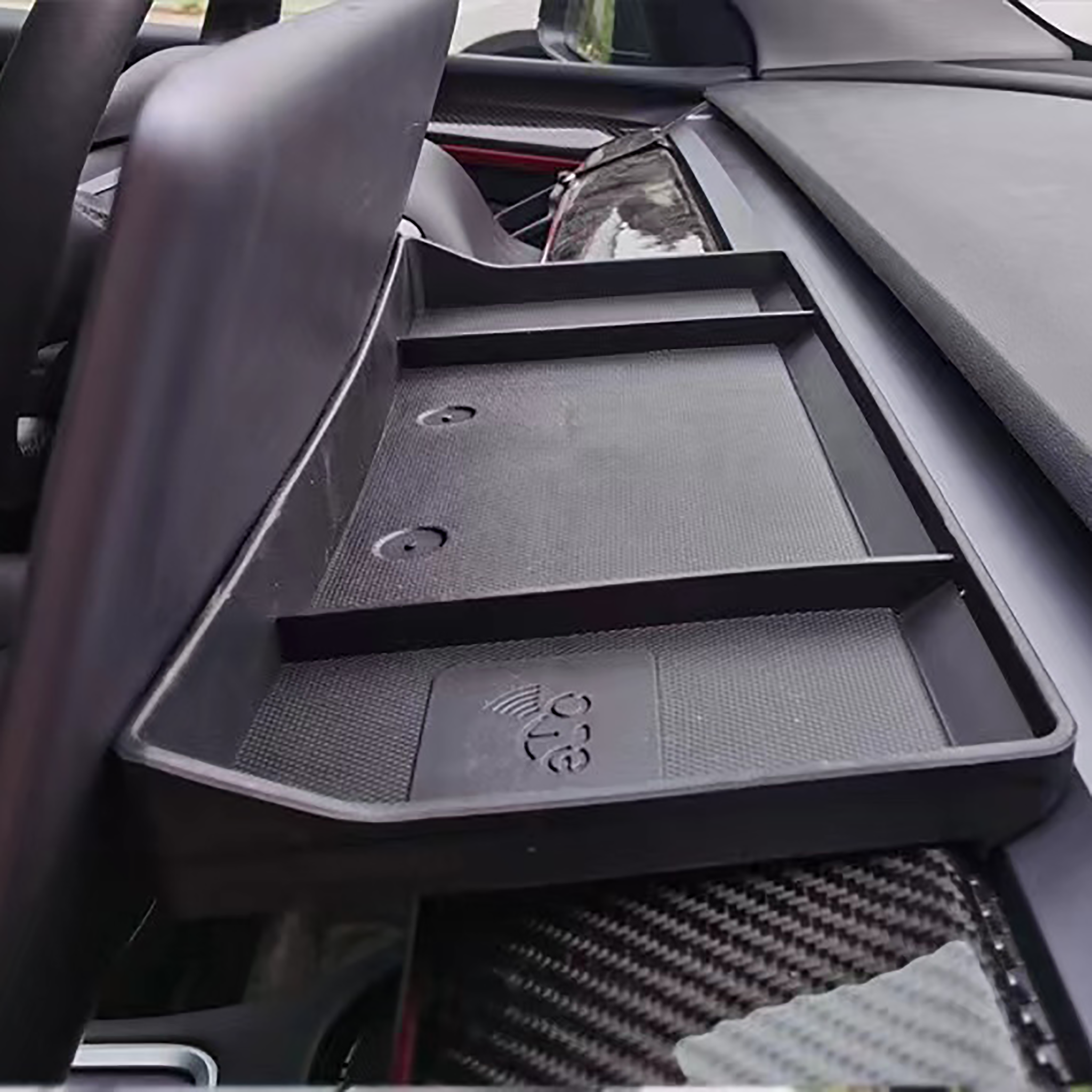 Under Screen Storage Organizer Tray For Tesla Model 3 & Y by Teego