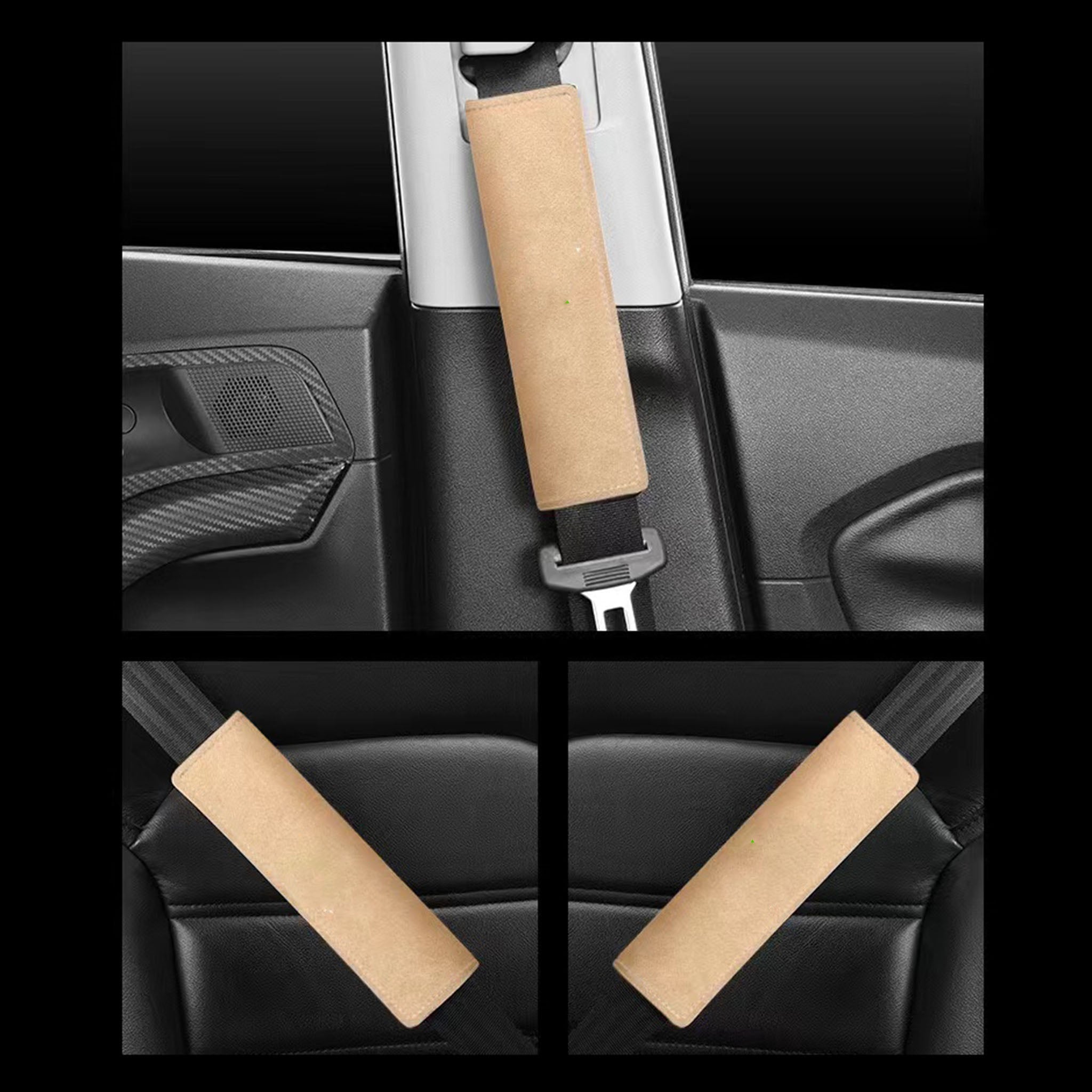 Seat Belt Shoulder Pads for Tesla Model 3 / Y / S / X-Teego