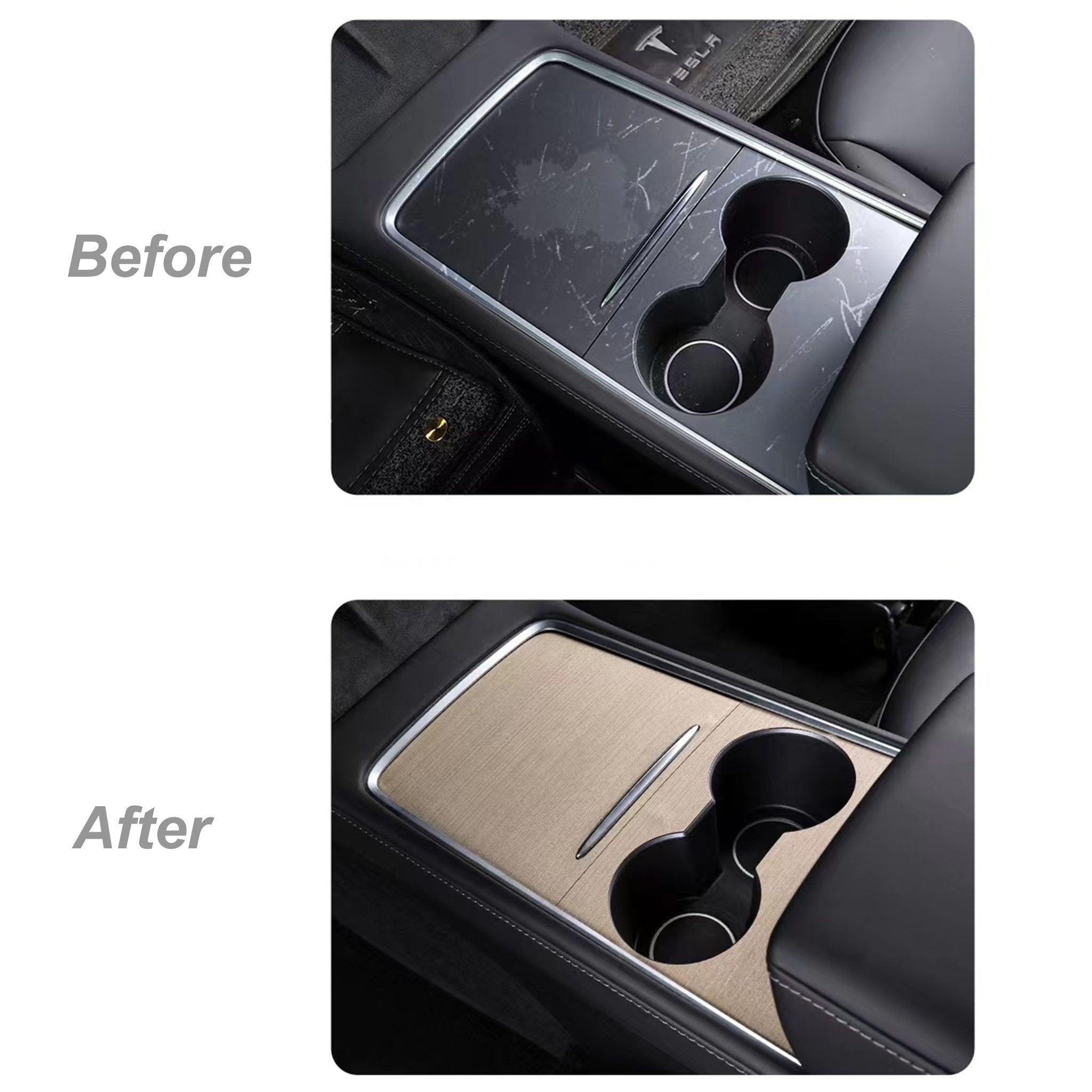 Center Console Wrap for Tesla Model 3 /Y 2021-2023-Teego