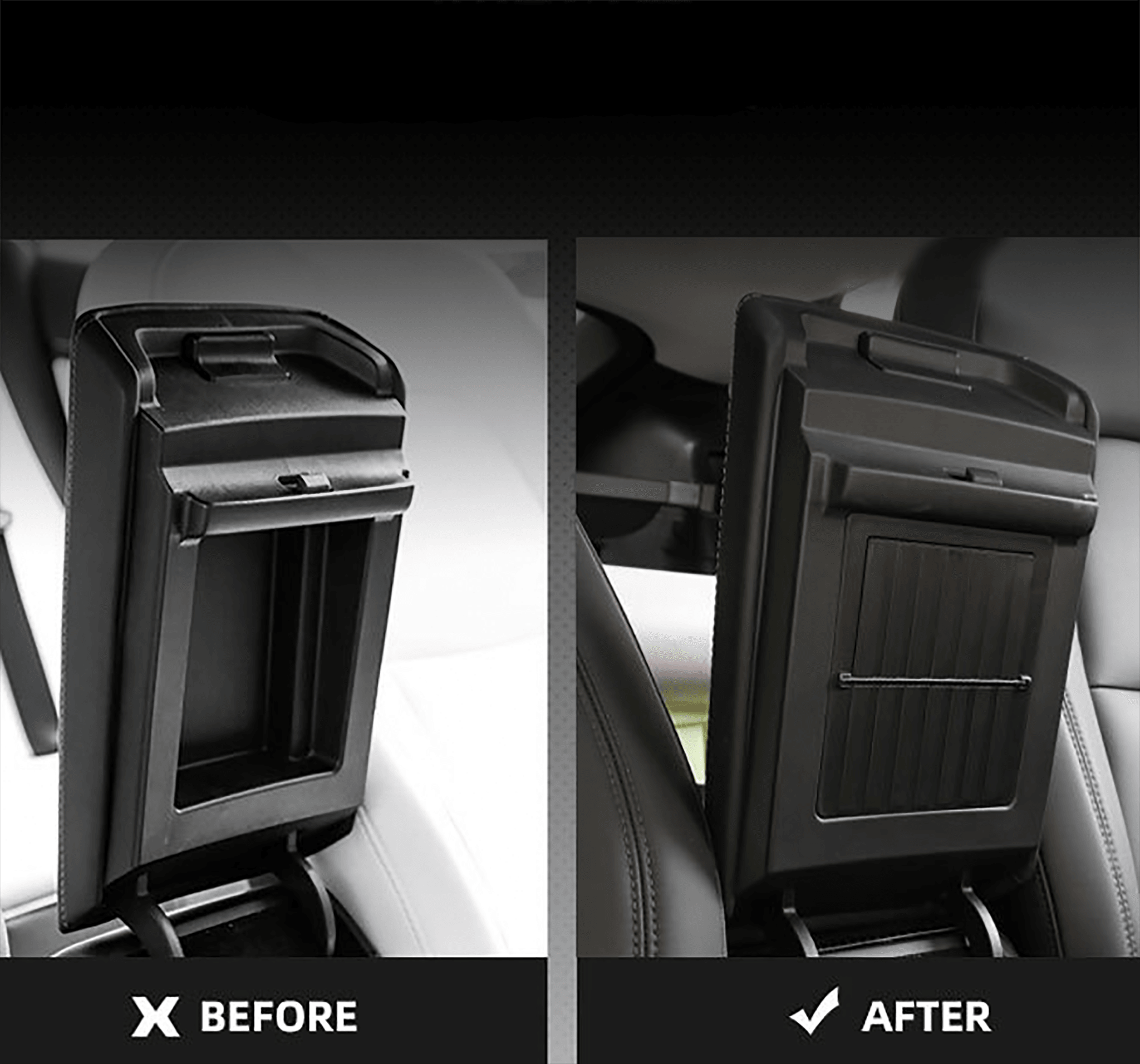Armrest Hidden Storage Box for Tesla Model Y/3-Motor Vehicle Interior Fittings-Teego