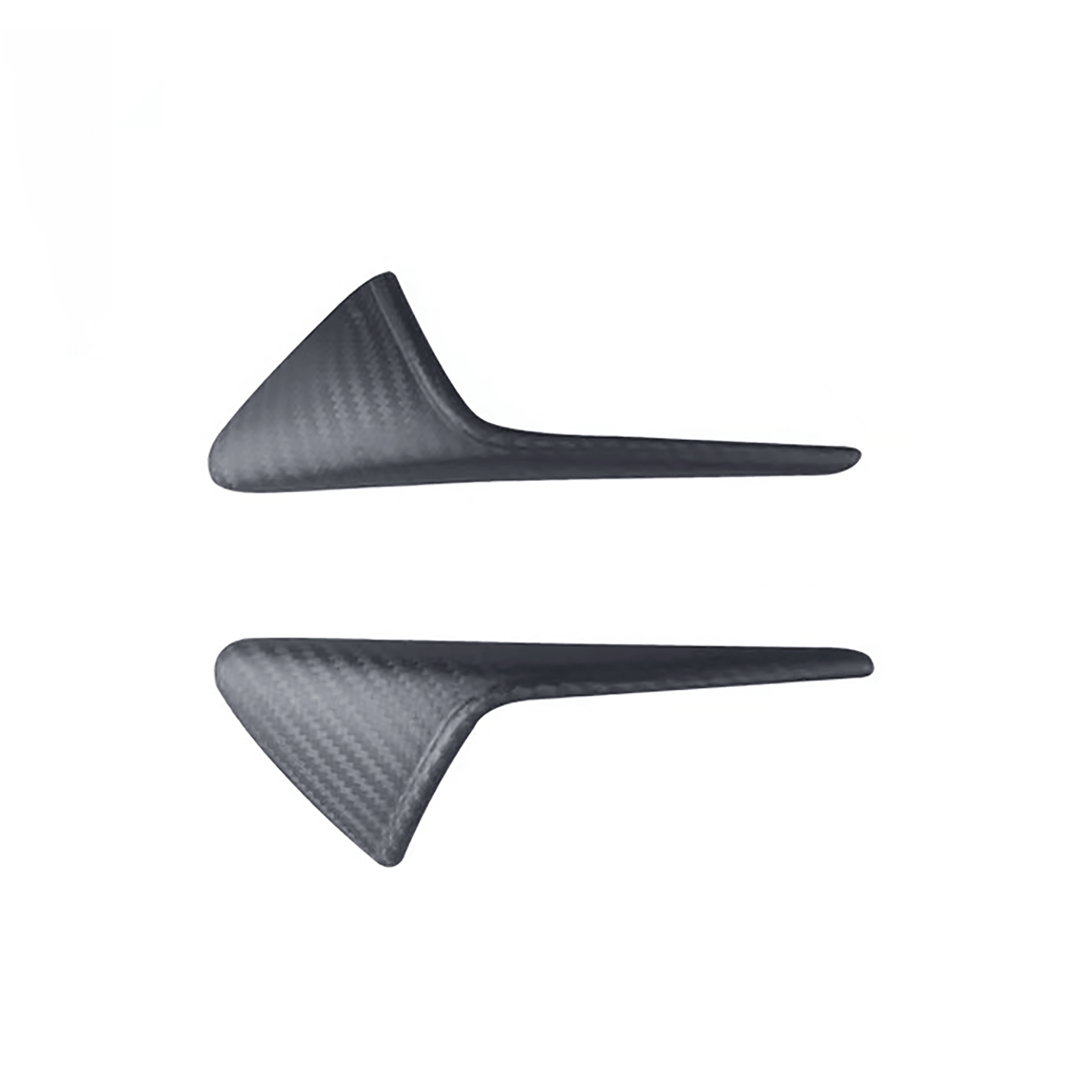 Real Carbon Fiber Side Camera Cover For Tesla Model 3/Y-Motor Vehicle Frame & Body Parts-Teego