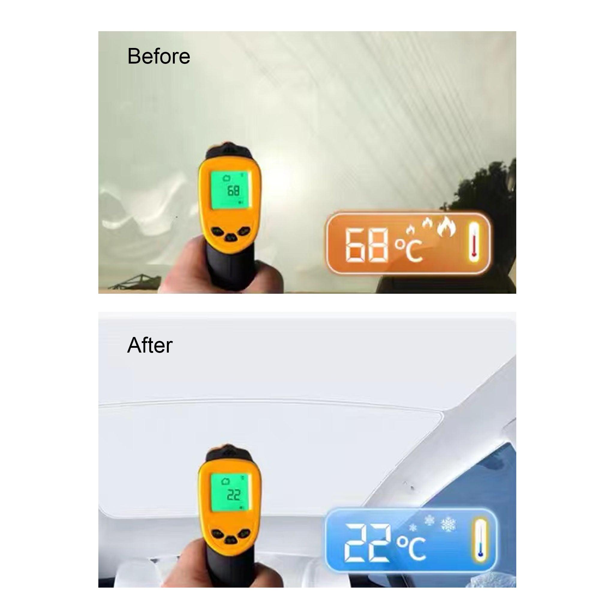 Roof Sunshades for Tesla Model 3-Motor Vehicle Interior Fittings-Teego