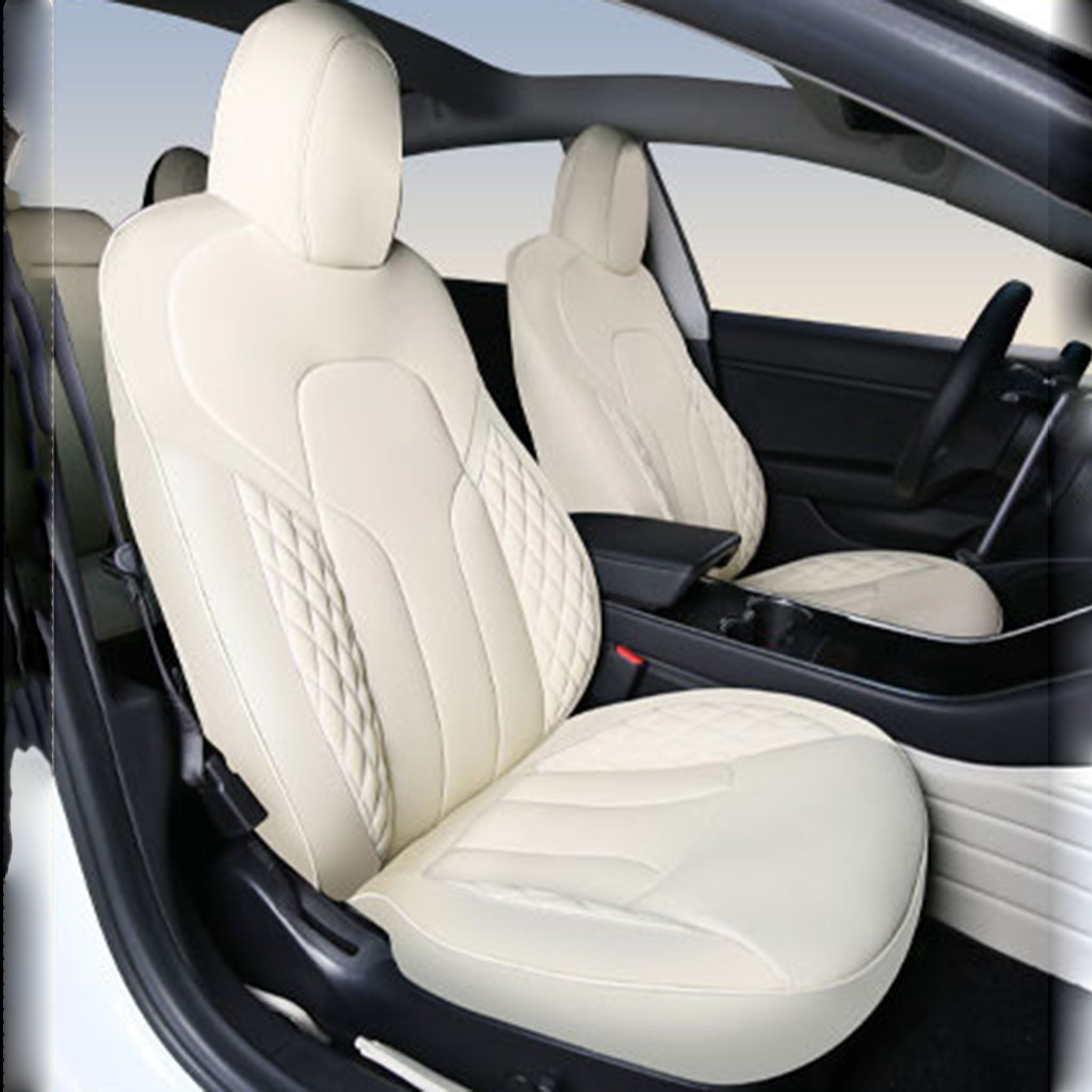 Full Seat Cover For Tesla Model 3 Y-Teego