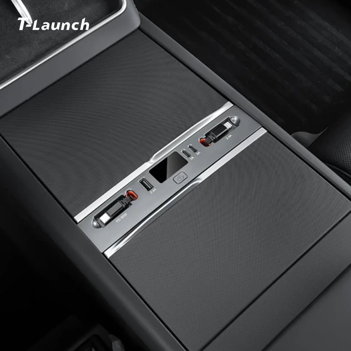 Center Console USB Hub Docking Station for Tesla Model 3/Y/Y L 2021+