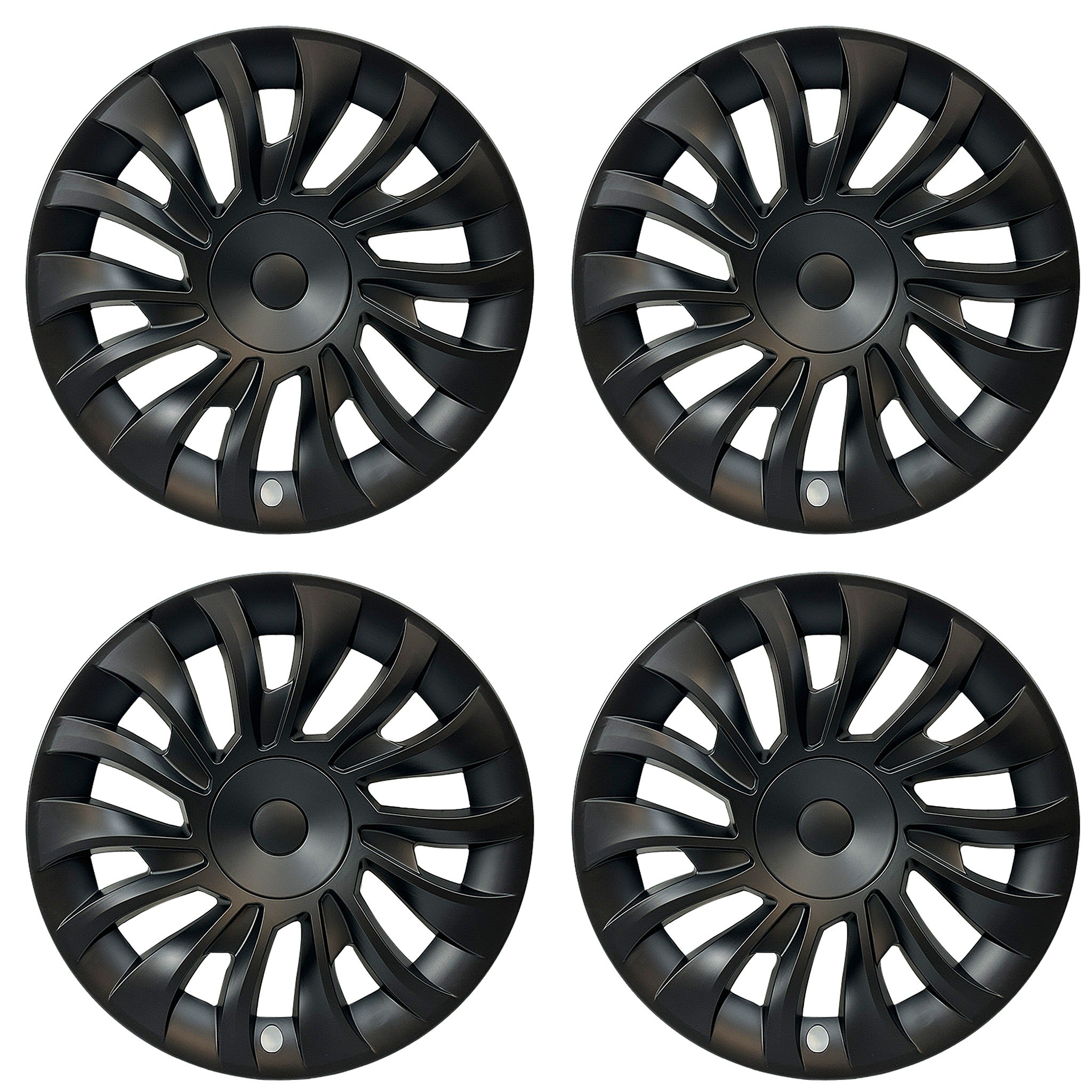 Uberturbine Wheel Cover for Tesla 2024 New Model 3 Highland 18’’ Photon Wheels - 4PCS Induction Center