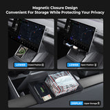 Under-Screen Storage Organizer for Tesla Model 3 2024+ & Model Y Juniper 2026+