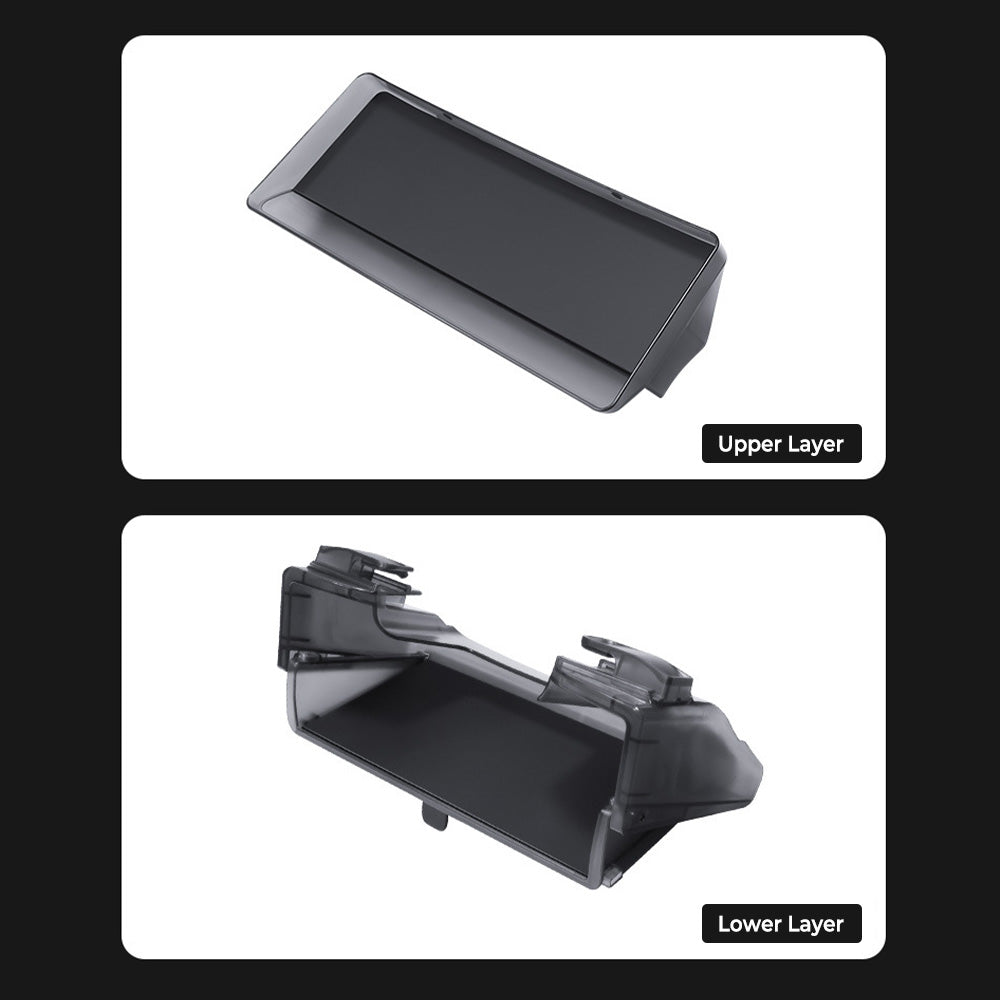 Under-Screen Storage Organizer for Tesla Model 3 2024+ & Model Y Juniper 2026+