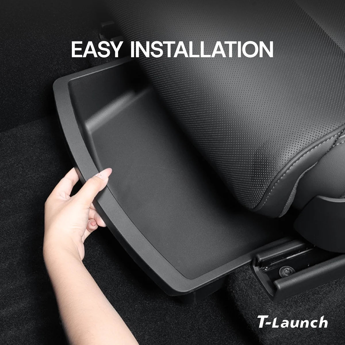 Front Under Seat Storage Box for Tesla Model Y L Interior Accessories