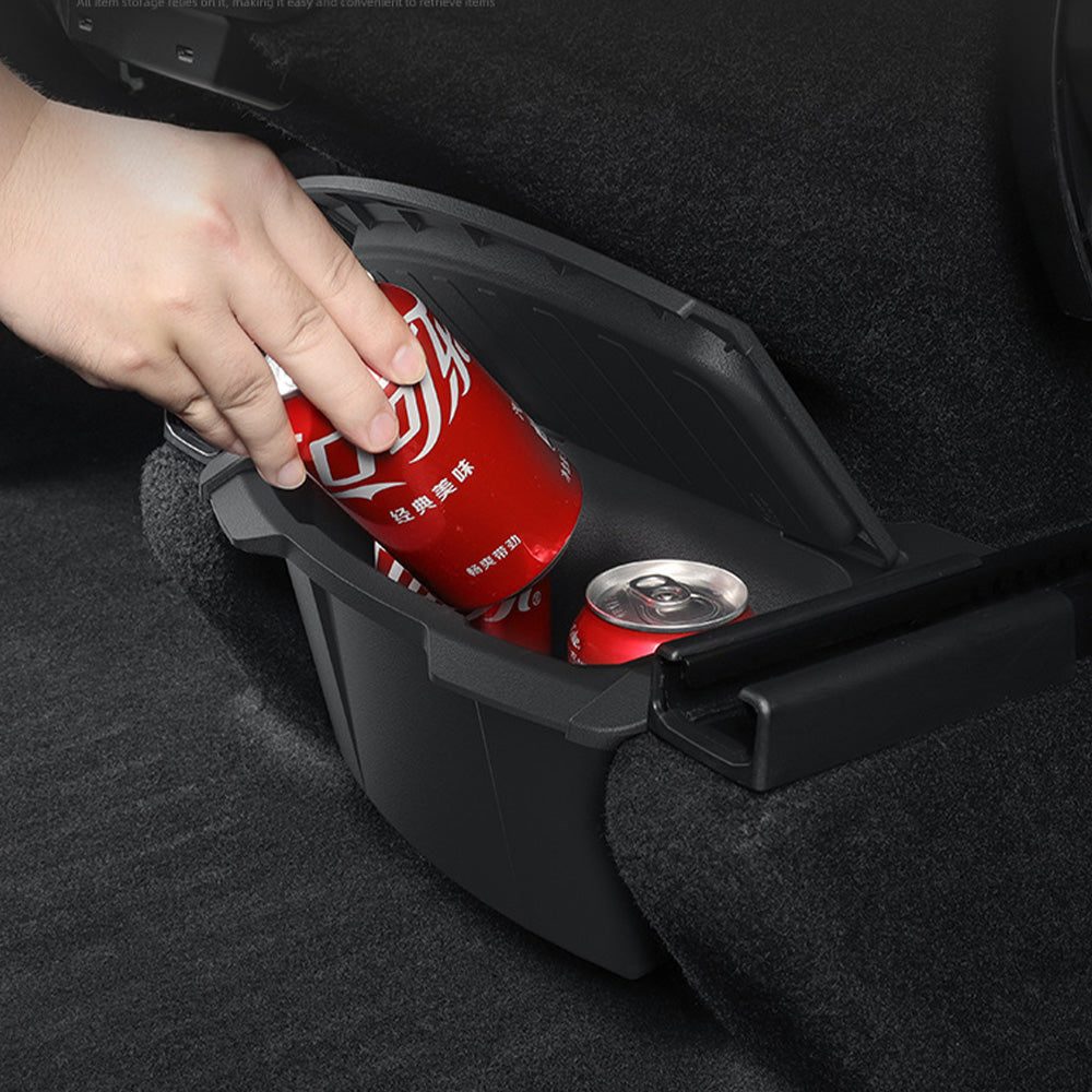 Upgraded Rear Center Console Storage Box for 2025+ Tesla Model Y Juniper