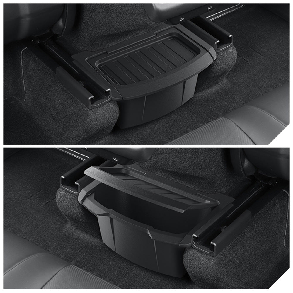 Upgraded Rear Center Console Storage Box for 2025+ Tesla Model Y Juniper