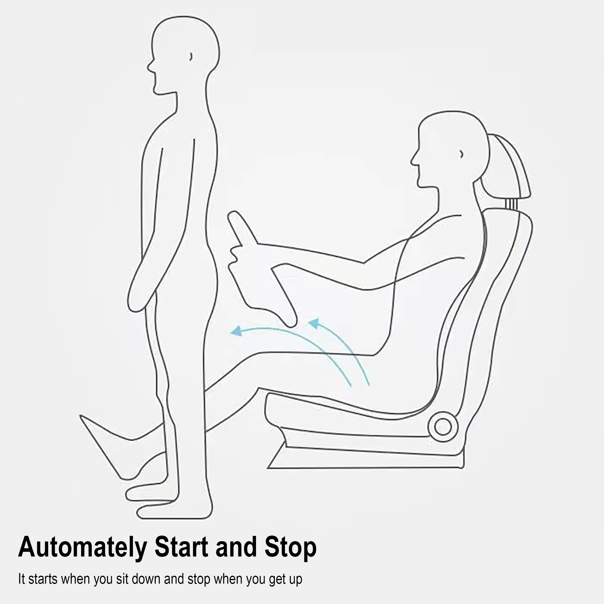 Tesla Ventilated Cooling Seat Cushion – Breathable Summer Comfort with Auto Start & 10 Silent Fans