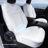 Tesla Ventilated Cooling Seat Cushion – Breathable Summer Comfort with Auto Start & 10 Silent Fans