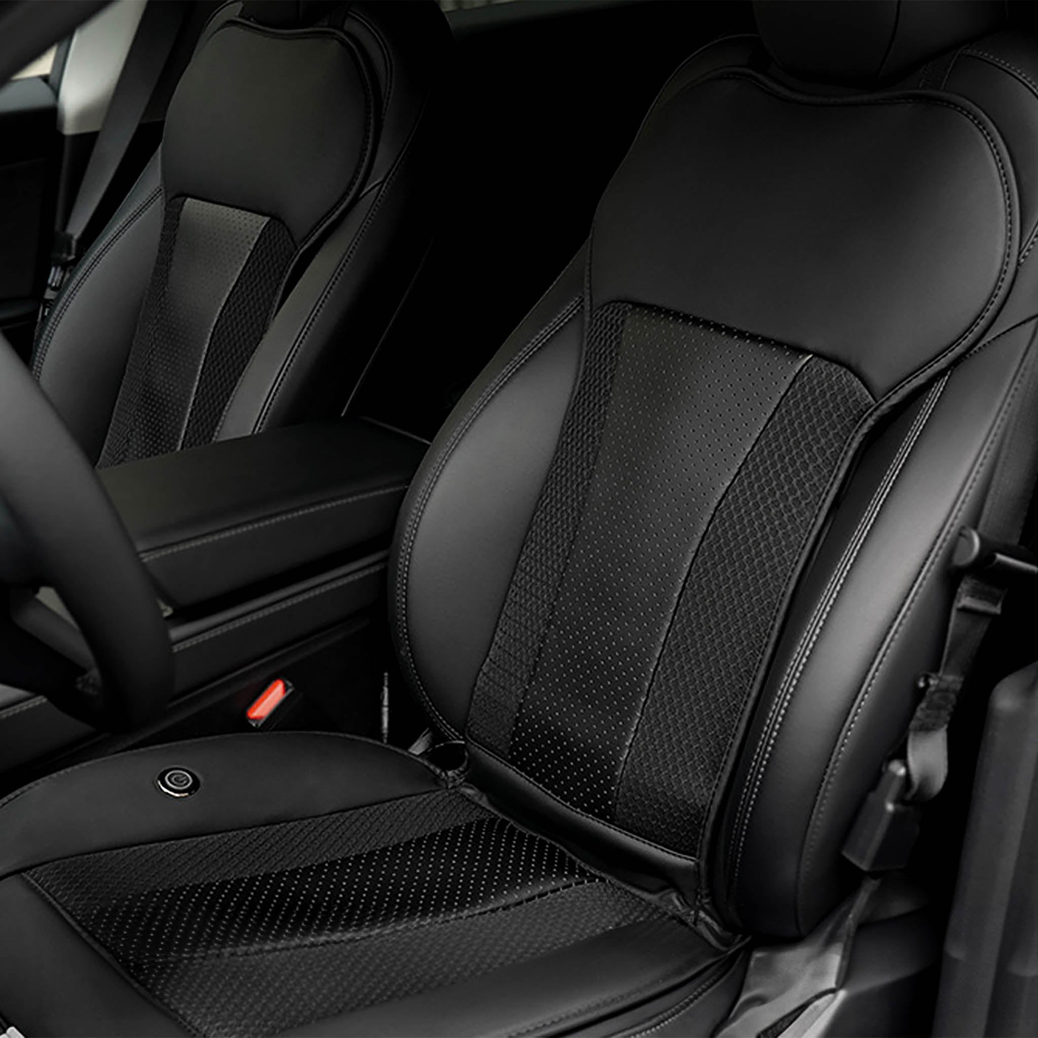 Premium Ventilated Seat Covers for Tesla Model 3 & Model Y (2017–2023) – Stay Cool All Summer (Front & Backseat Compatible)