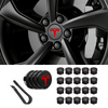 Wheel Center Cap Kit with Lug Nut Covers for Tesla Model 3/Y 18" and 19" Wheels