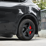 Wheel Covers for Model Y Juniper 19" Crossflow Wheels OEM-Style Black Wheel Caps 4PCS