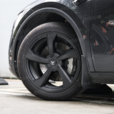 Wheel Covers for Model Y Juniper 19" Crossflow Wheels OEM-Style Black Wheel Caps 4PCS