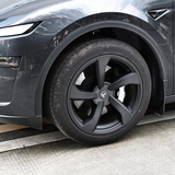 Wheel Covers for Model Y Juniper 19" Crossflow Wheels OEM-Style Black Wheel Caps 4PCS