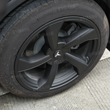 Wheel Covers for Model Y Juniper 19" Crossflow Wheels OEM-Style Black Wheel Caps 4PCS