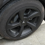 Wheel Covers for Model Y Juniper 19" Crossflow Wheels OEM-Style Black Wheel Caps 4PCS