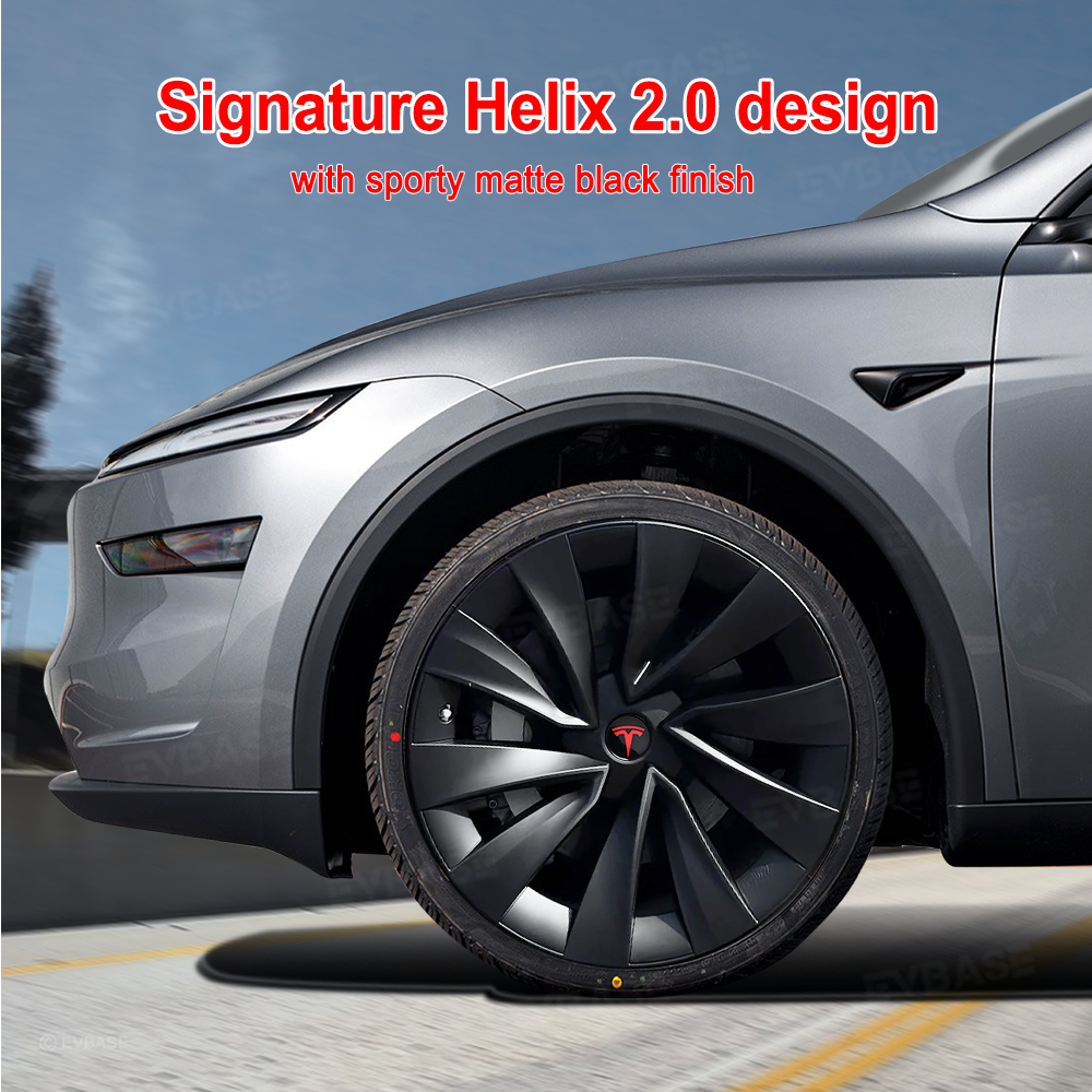 Tessgo 20" "Helix-Aero"Performance-Edition Wheel Covers for Model Y Juniper