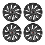 Wheel Covers for Tesla Model Y Juniper 19" Crossflow Wheels Überturbine Style Hubcaps Upgrade 2.0