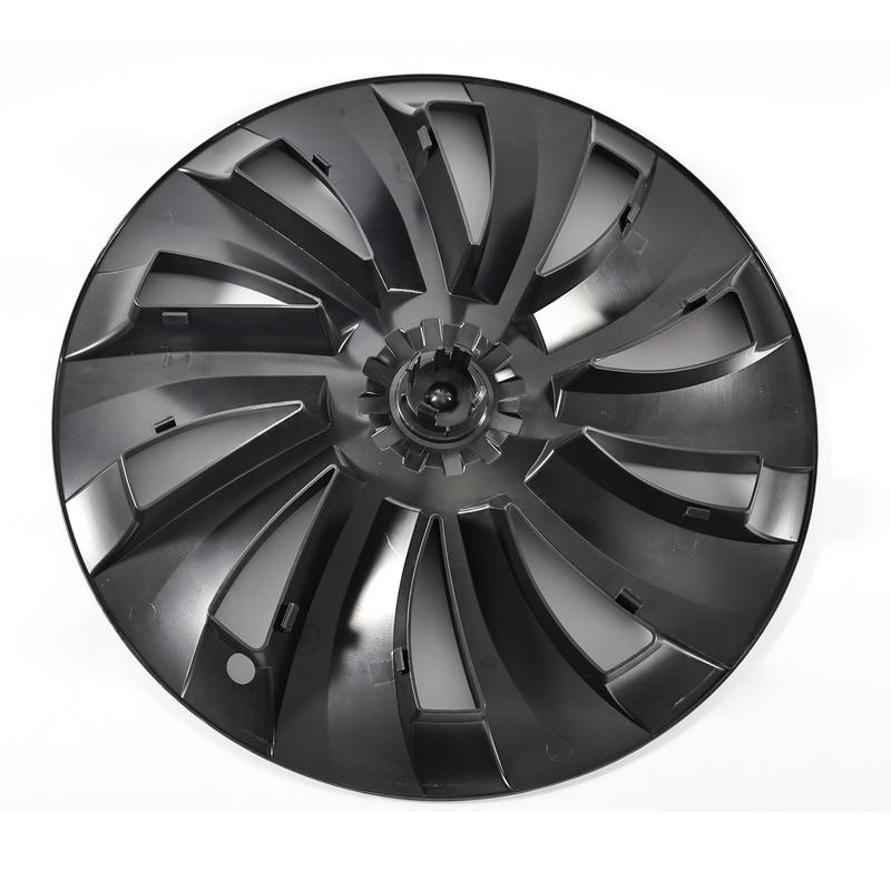 Wheel Covers for Tesla Model Y Juniper 19" Crossflow Wheels Überturbine Style Hubcaps Upgrade 2.0