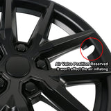 AMG Style Wheel Cover Replacement for Tesla Model 3 18'' Aero Wheels 2017-2023 - Air Valve Position Reserved