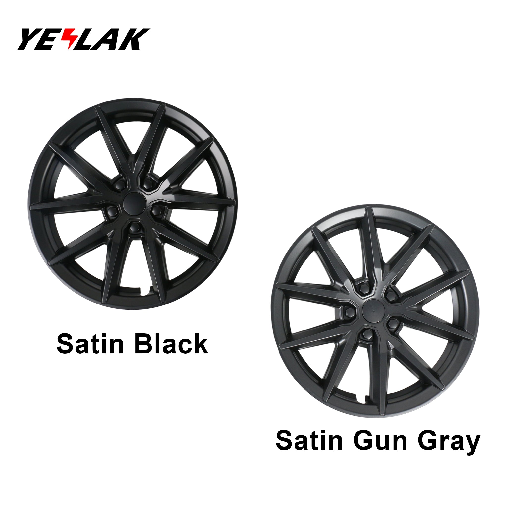 AMG Style Wheel Cover Replacement for Tesla Model 3 18'' Aero Wheels 2017-2023 - Colors