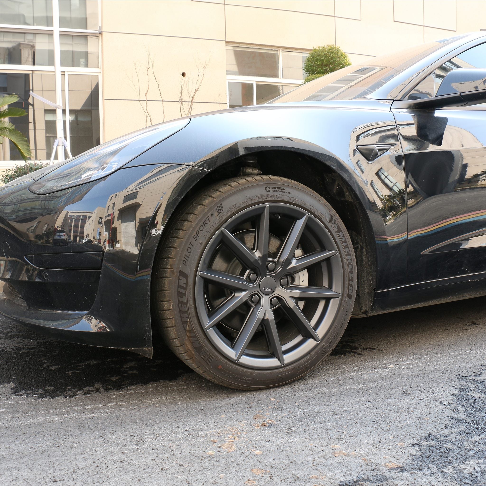 AMG-Style Wheel Cover Replacement for Tesla Model 3 18'' Aero Wheels