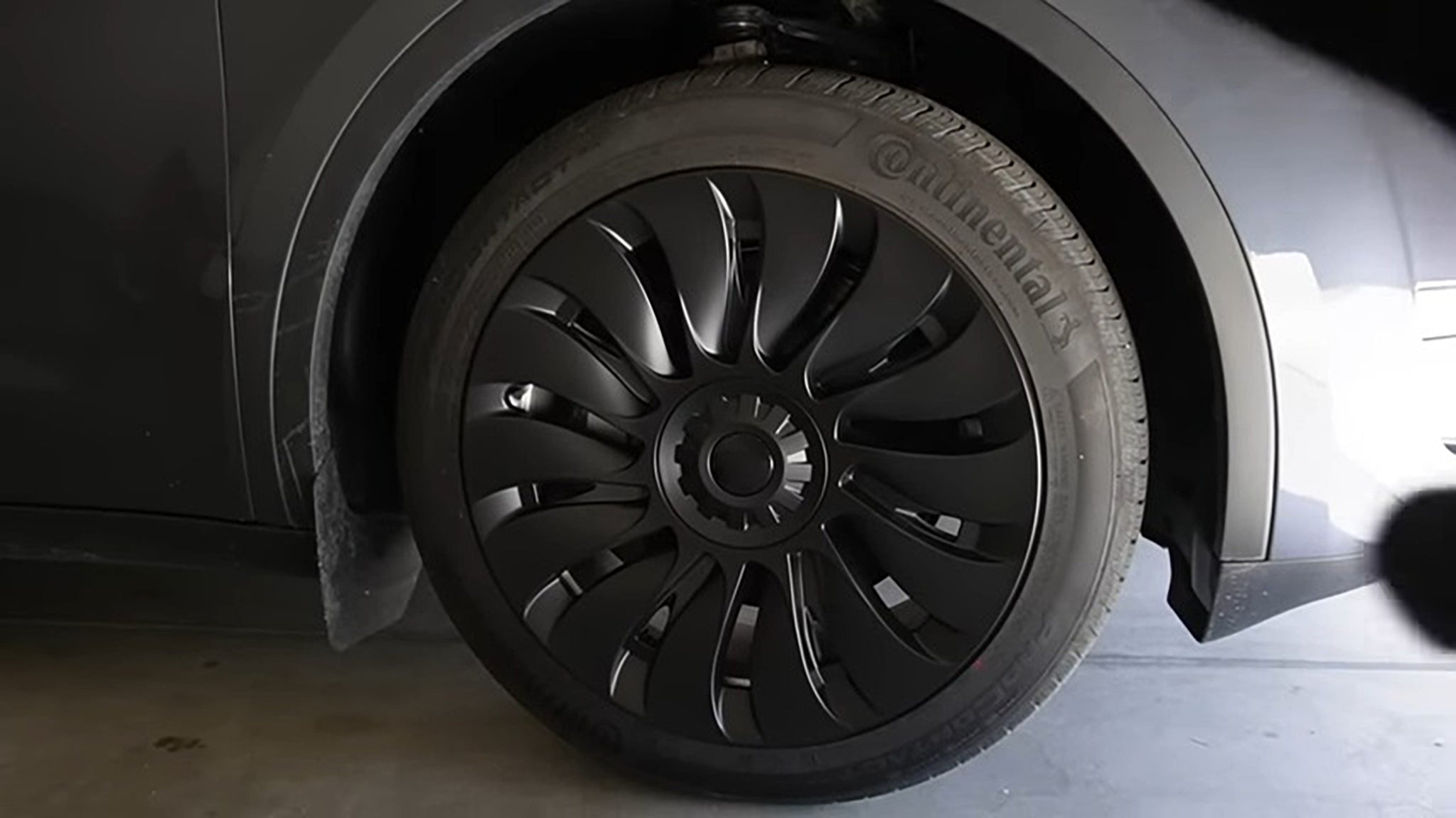 tesla hubcaps model y uberturbine wheel covers