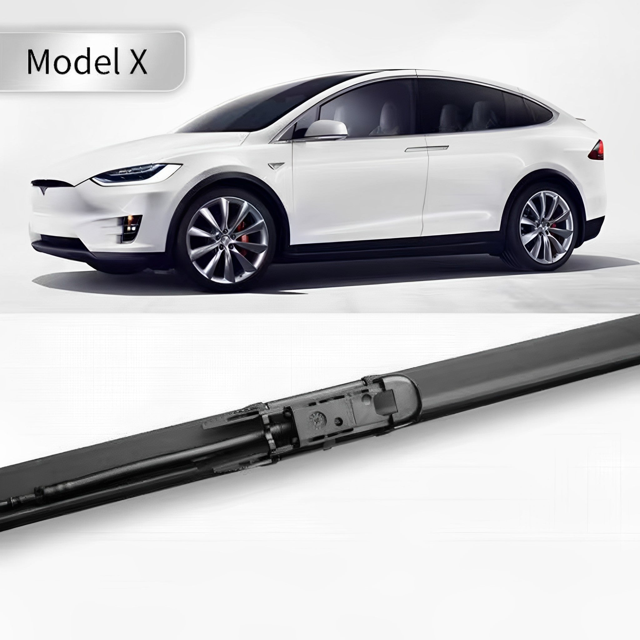 Premium Wiper Blades Replacement for Tesla Model S & Model X (2016–2025+) – Clear Vision, Easy Installation