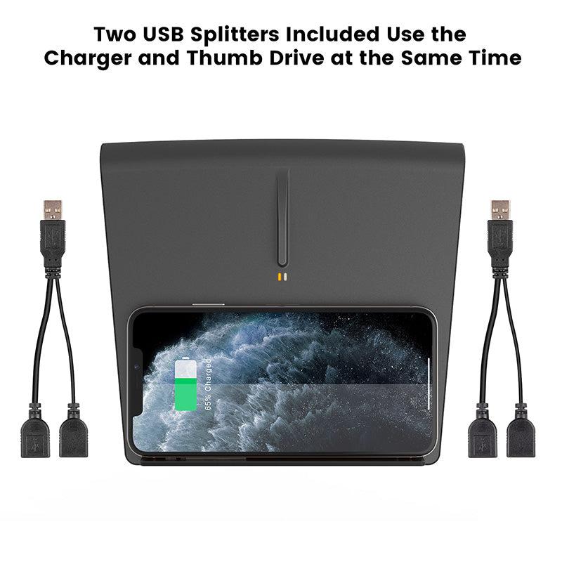 Wireless Phone Charging Pad for Tesla Model 3 (Pre-June 2020)