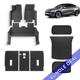 2025+Model Y Juniper Floor Mats Full Coverage & Liners Full Set 9 PCS