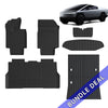 Bundle: Cybertruck Floor Mats & Bed Liners Full Set (6 PCS)