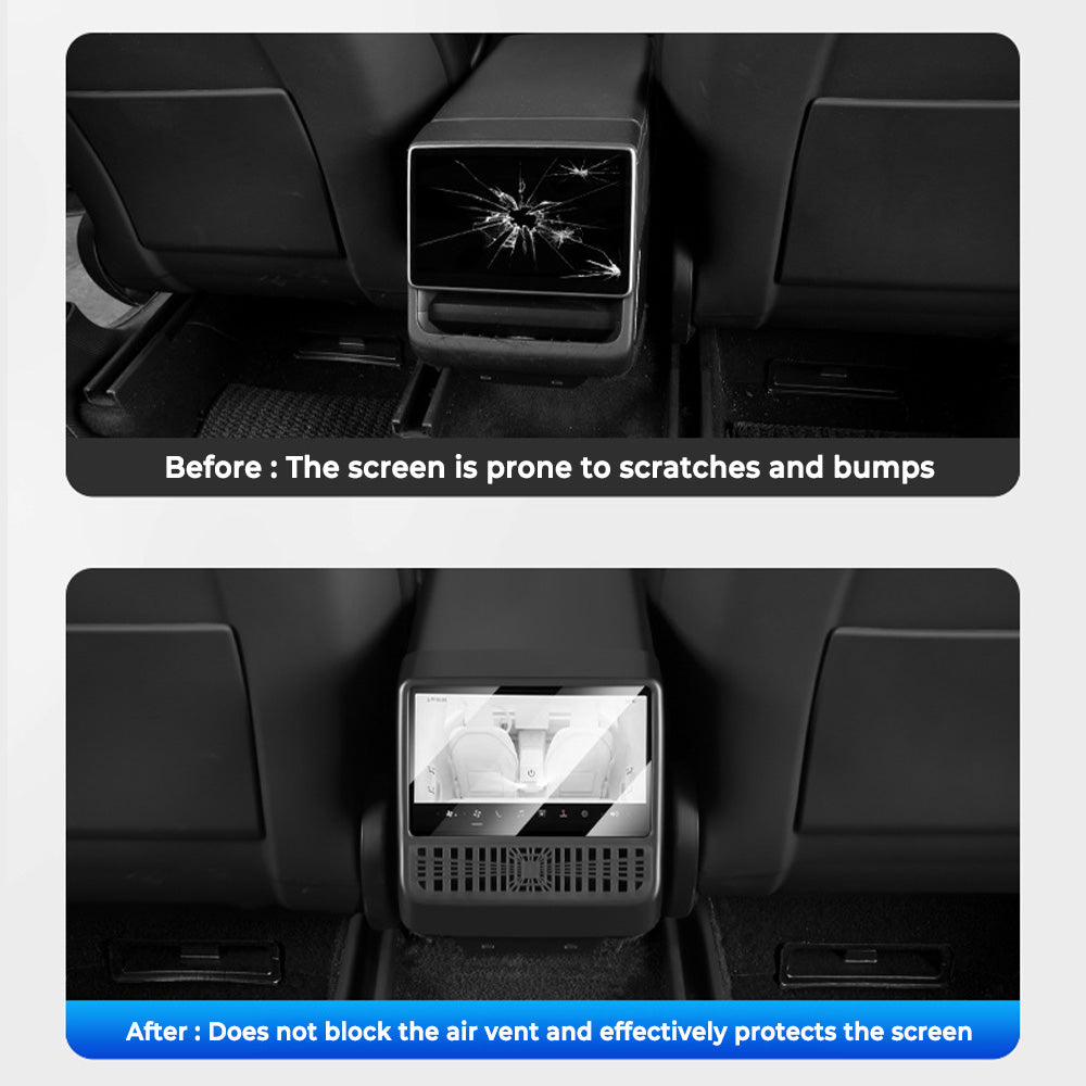 Tesla Model 3 Highland / Model Y Juniper Rear Seat Display & Air Vent Protective Cover